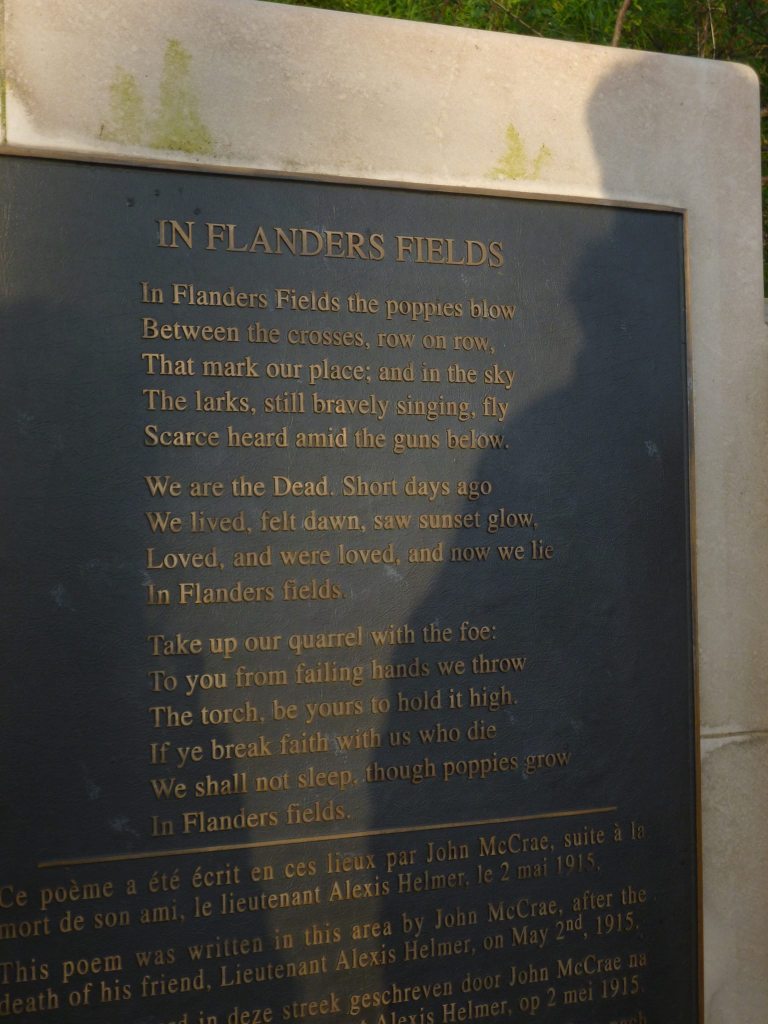 In Flanders Fields by John McCrae